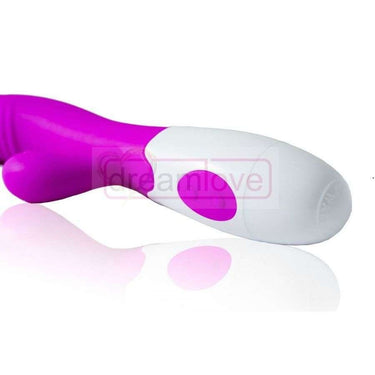 Vibratore Doppia Stimolazione con 30 Mode - Silicone Sicuro